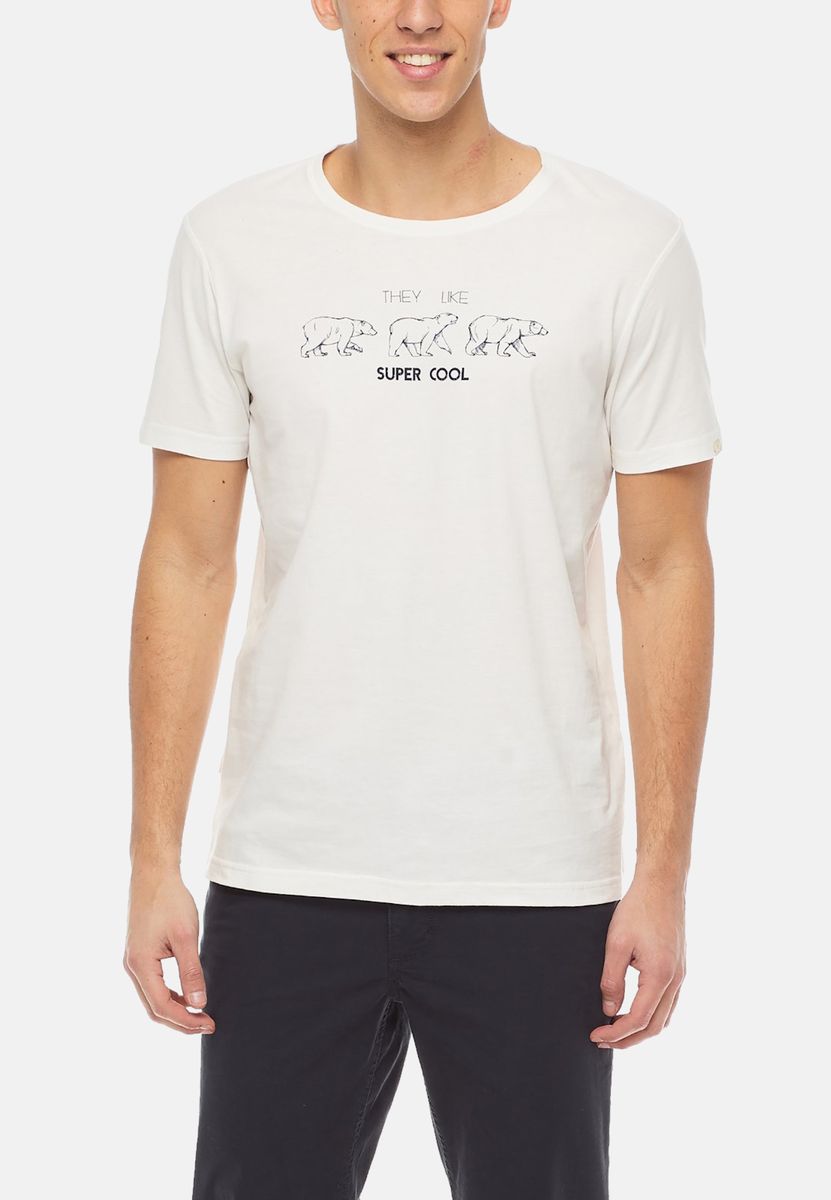 T-Shirt mit Grafikdruck und Rundhalsausschnitt