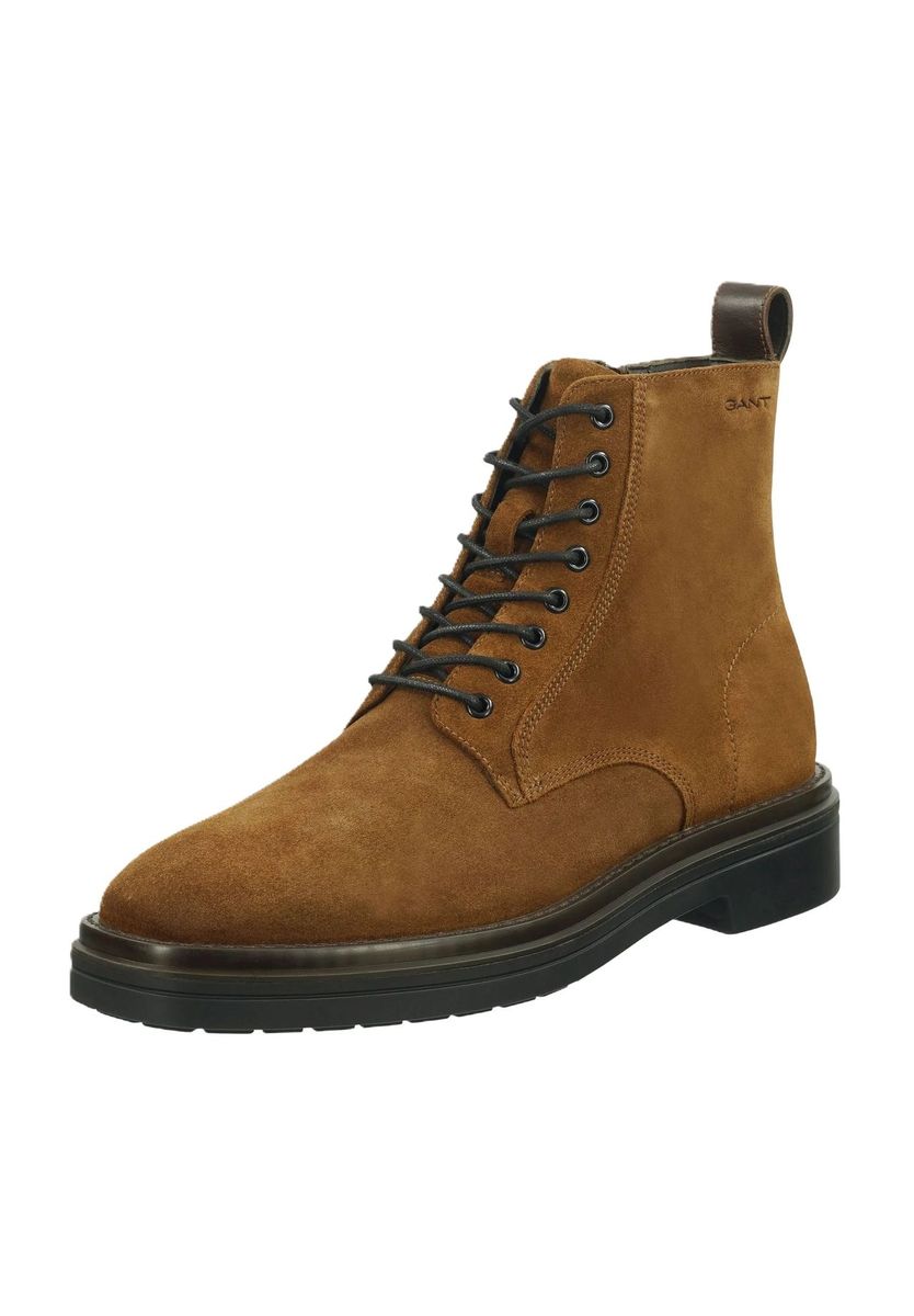 Herren-Schnürstiefeletten aus Wildleder