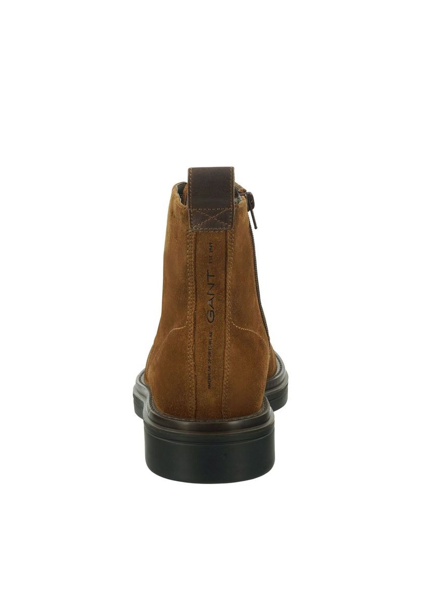 Herren-Schnürstiefeletten aus Wildleder