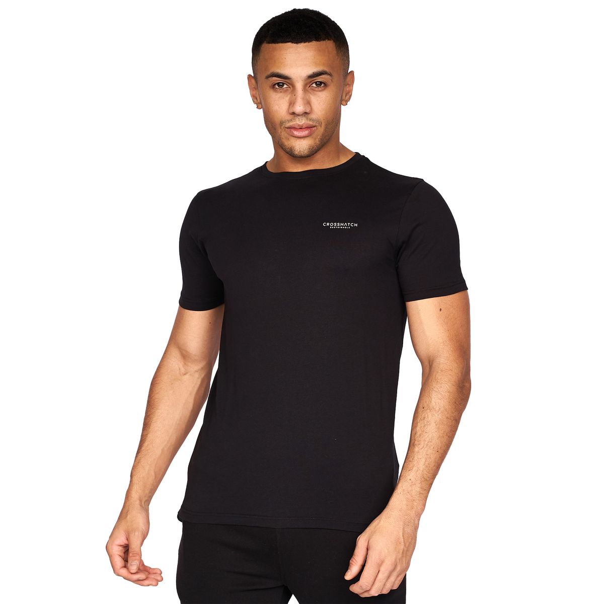 Nachhaltiges Bio-Baumwolle Rundhals-Shirt