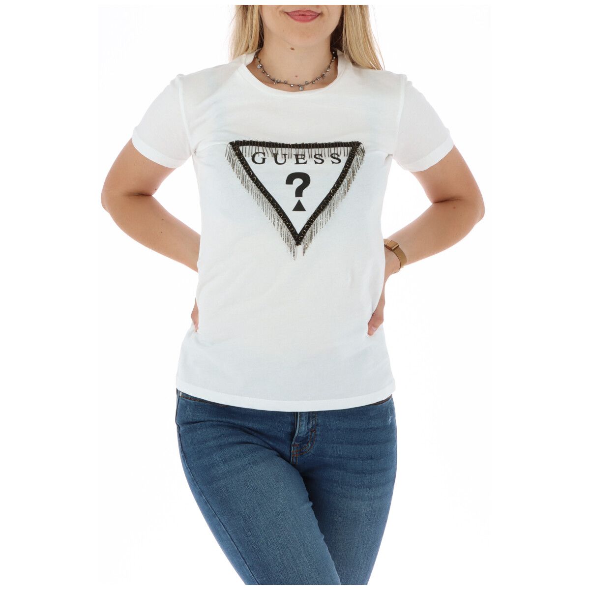 Klassisches Logo-T-Shirt für Damen