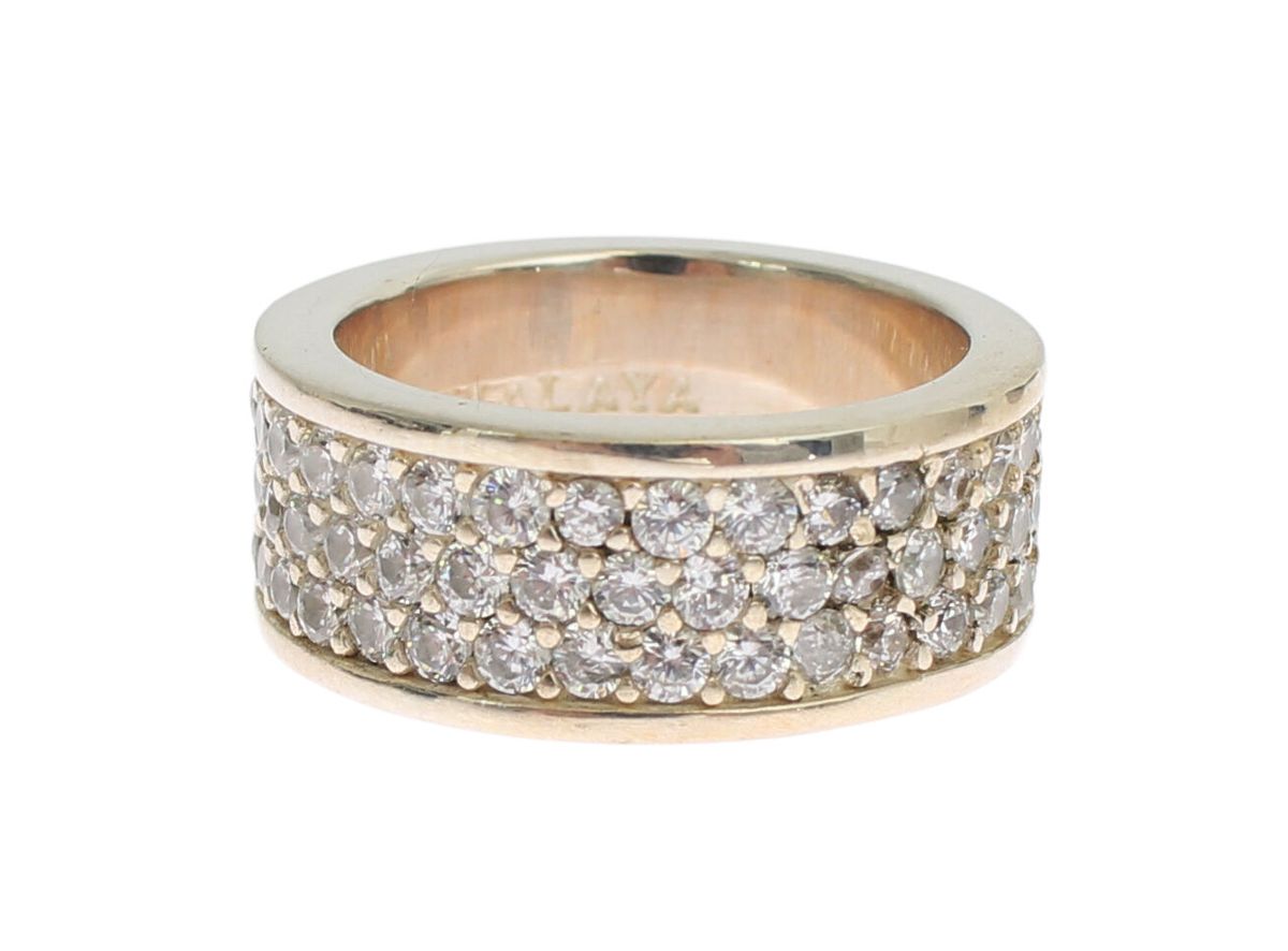 Nialaya Silber Damen CZ 925 Sterling Ring