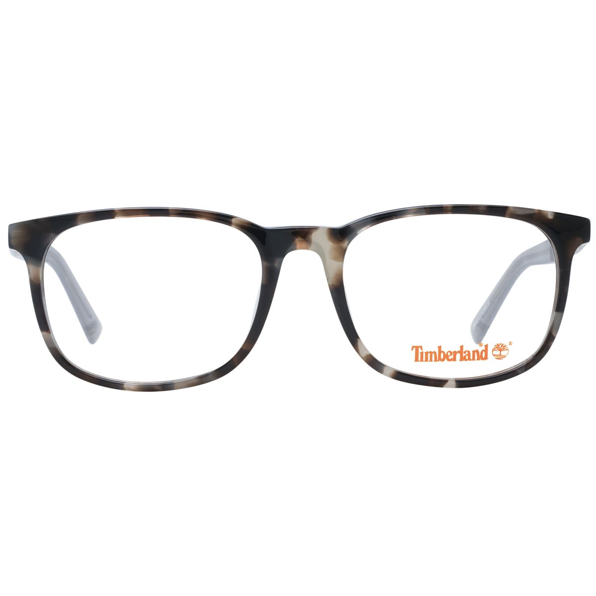 Klassische rechteckige Brille in Hornoptik