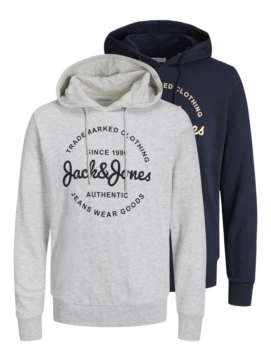 Lässiger Baumwoll-Hoodie mit Logo-Print