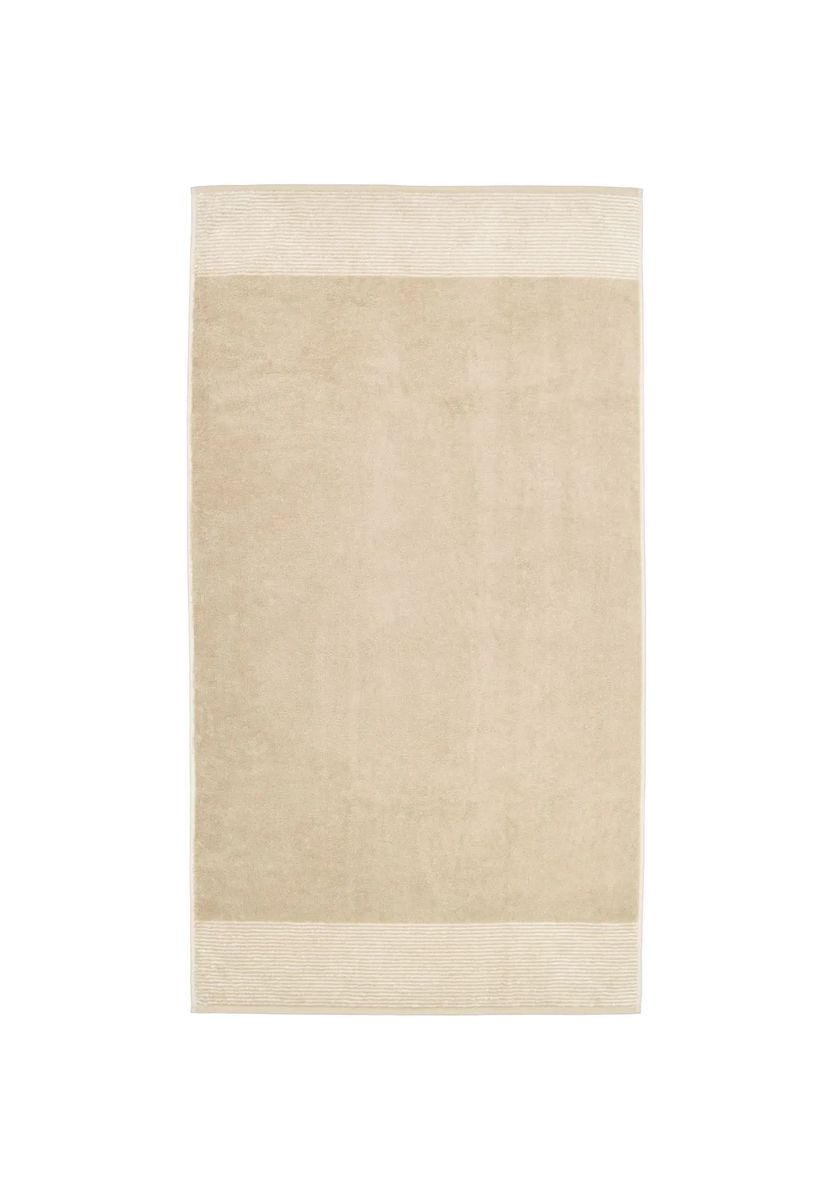 Cawö Handtücher Luxury Home Two-Tone 590 sand - 33, beige, 80X150