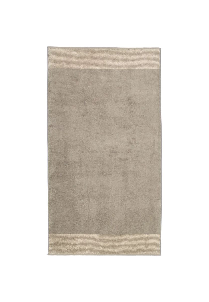 Cawö Handtücher Luxury Home Two-Tone 590 graphit - 70, braun, 80X150