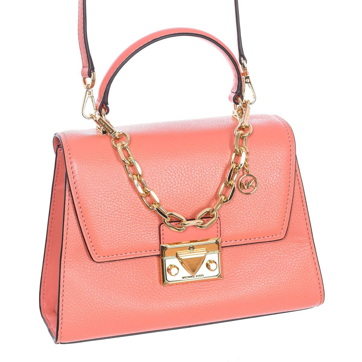 Elegante Leder Satchel mit Henkel