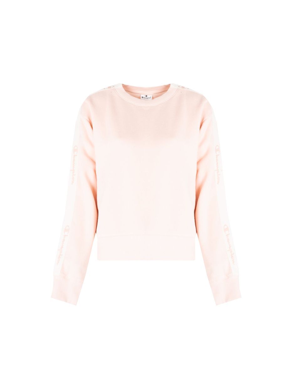Klassisches Rundhals-Sweatshirt mit Ärmellogo