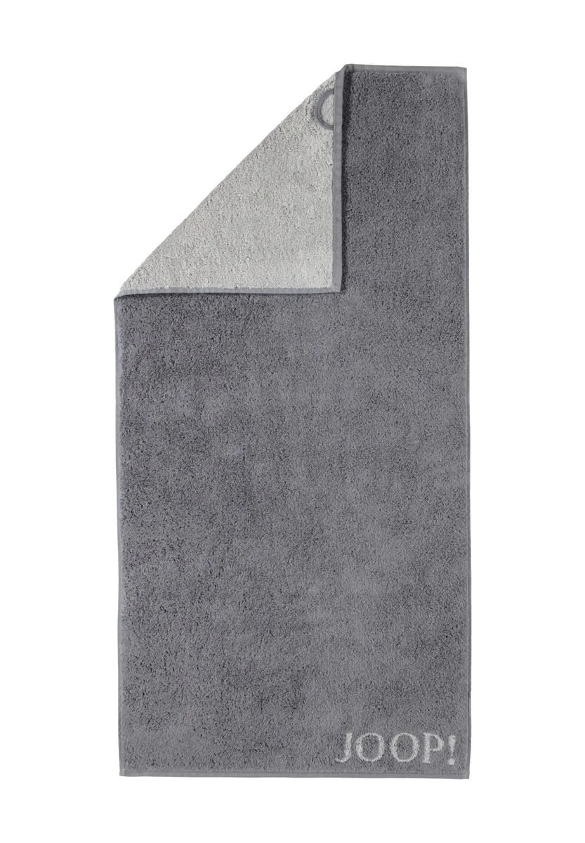 JOOP! Handtuch, Doubleface, grau, 50X100