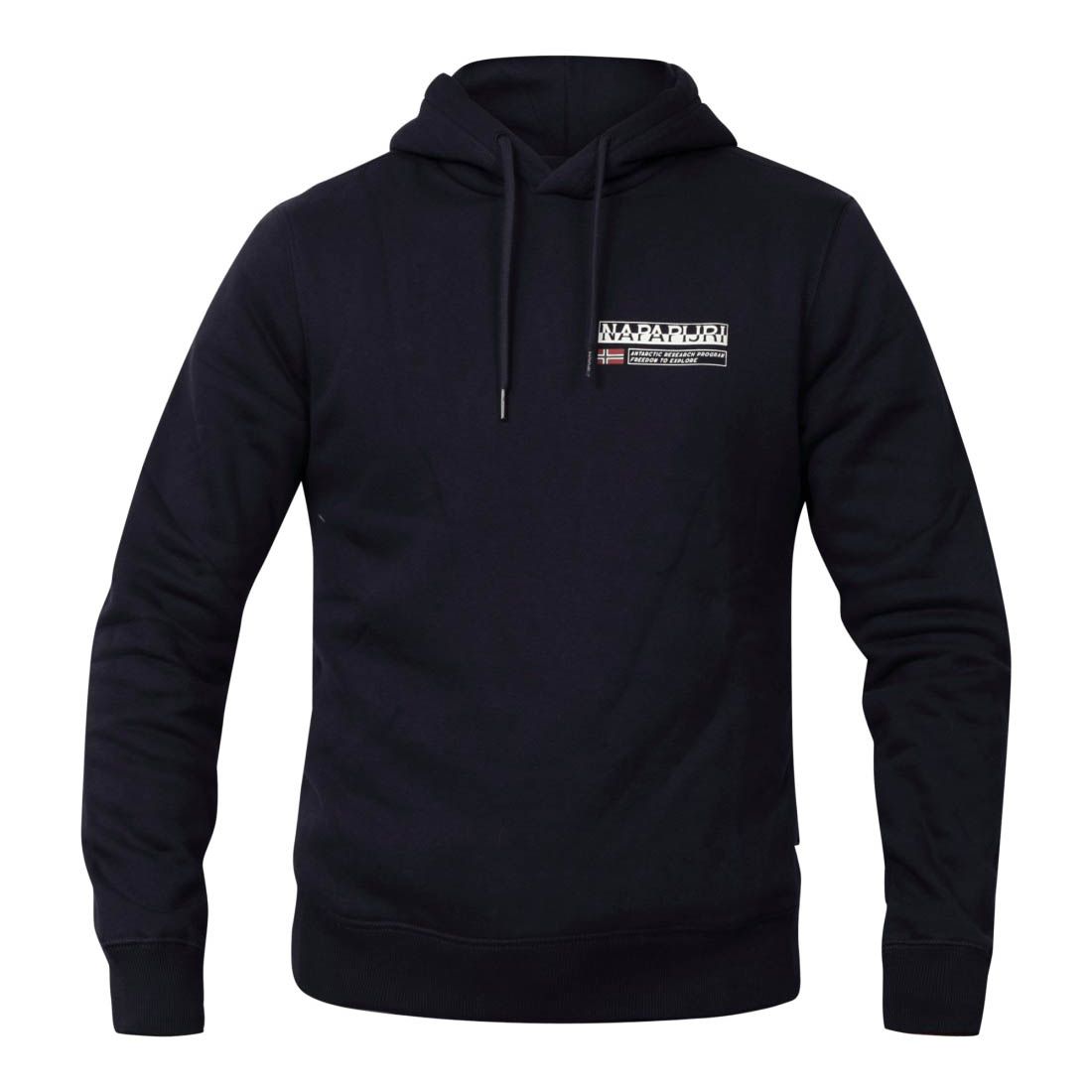 Lässiger Baumwoll-Logo-Hoodie