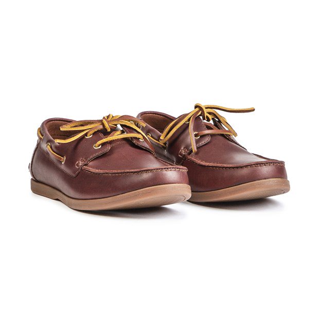 Klassische Leder-Bootsschuhe