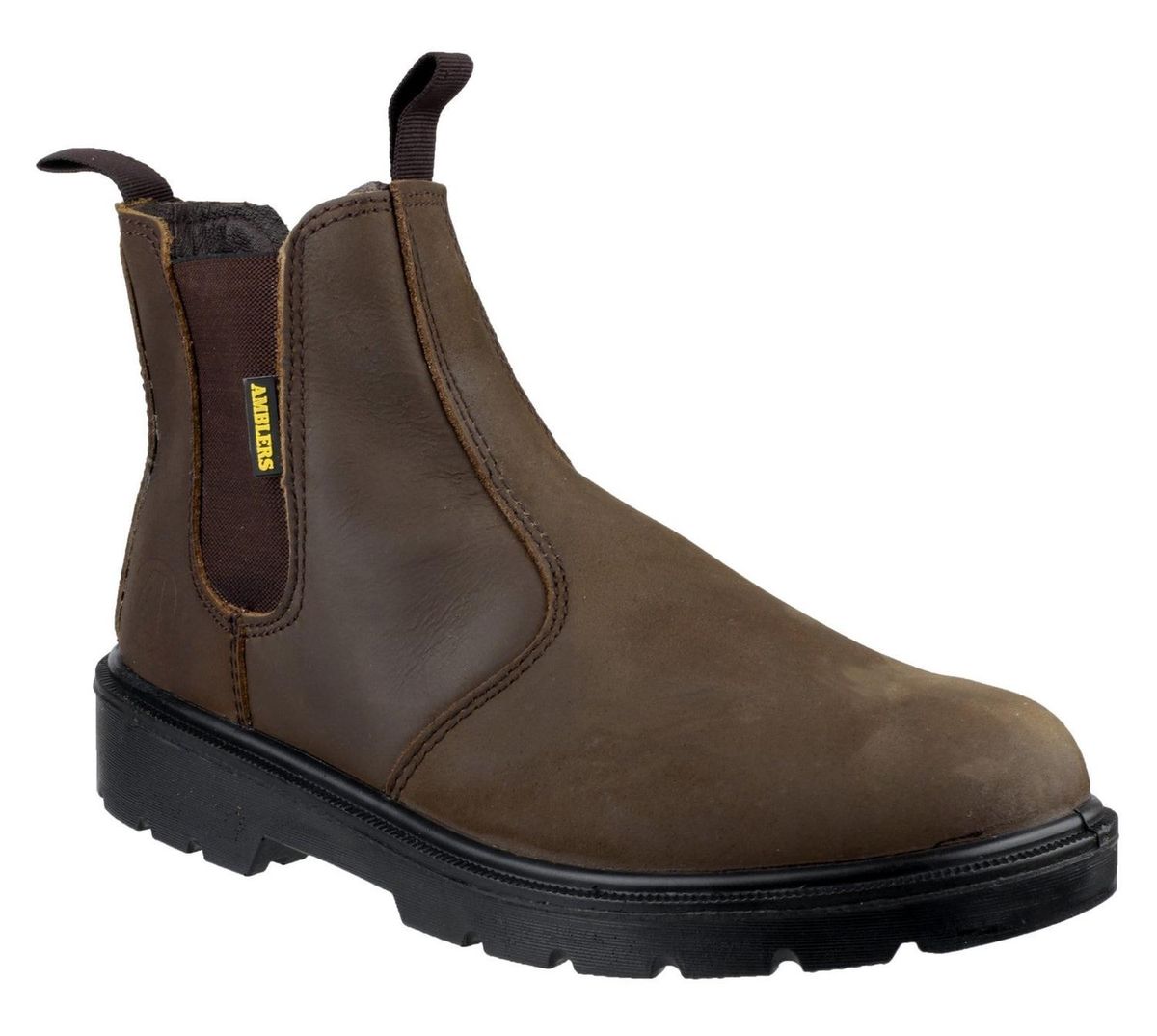 Amblers FS128 Robuste Pull-On Sicherheits-Deichselstiefel Herren