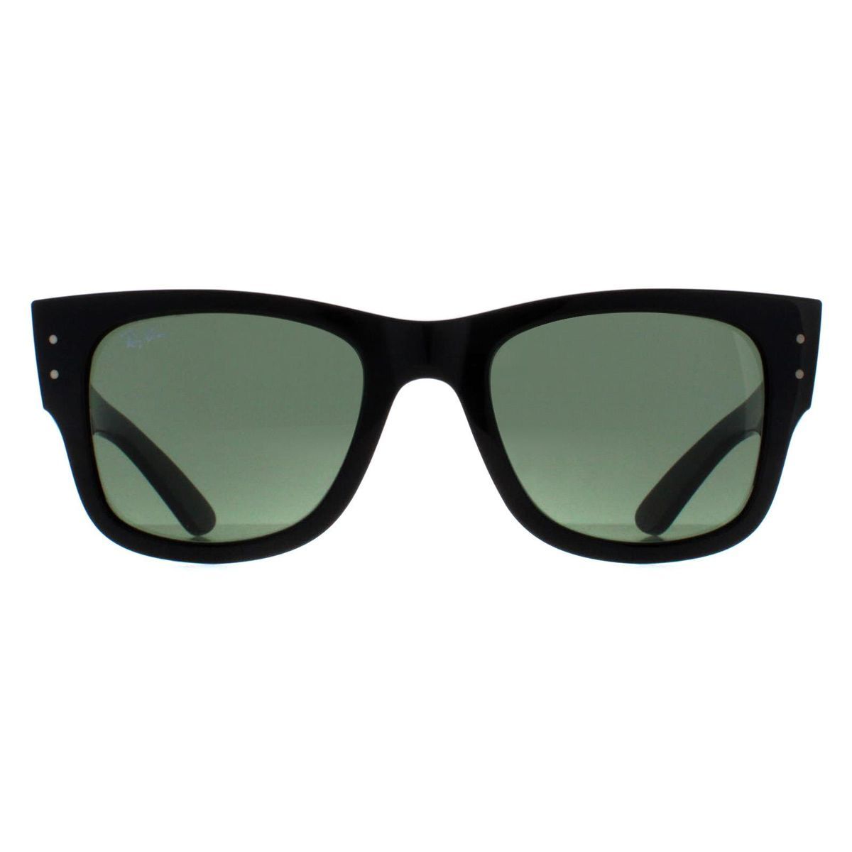 Schwarze Mega Wayfarer Square Sonnenbrille