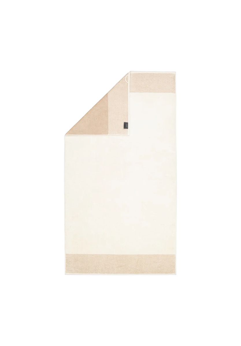 Cawö Duschtuch - Luxury Home, C Two Tone, 80x150 cm, Walkfrottier, beige, 80X150