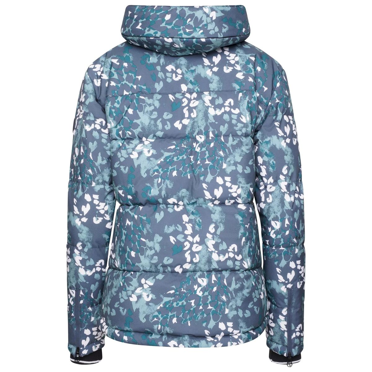 Isolierte Skijacke mit Tiermuster