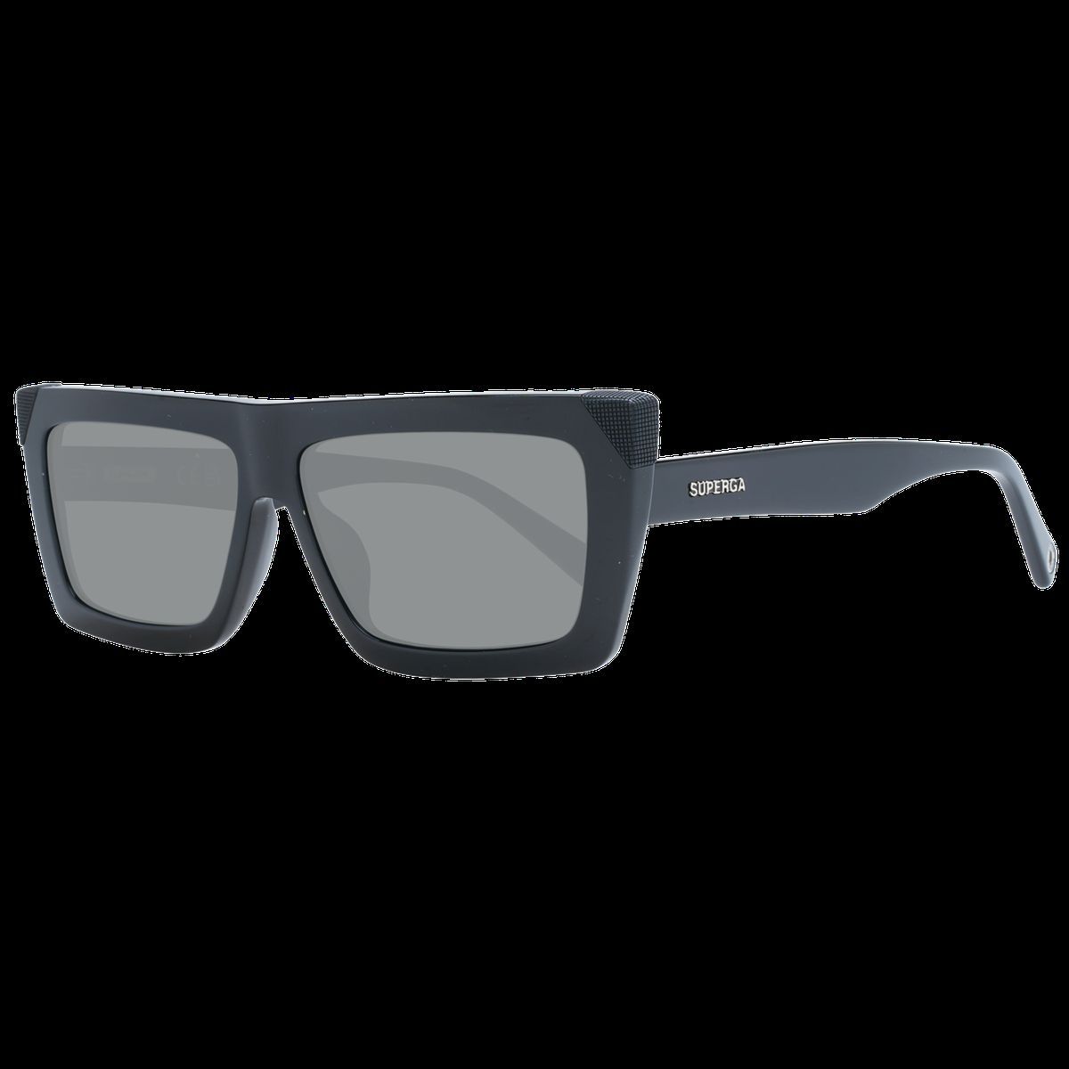 Rechteckige Unisex-Sonnenbrille mit Vollrand
