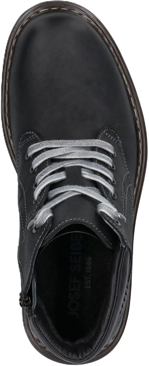 Klassische Schnürstiefeletten aus Nubukleder