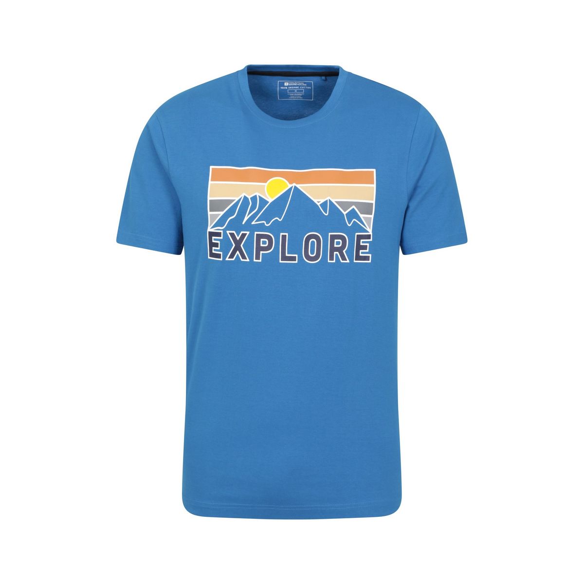 Herren Grafik Berg T-Shirt
