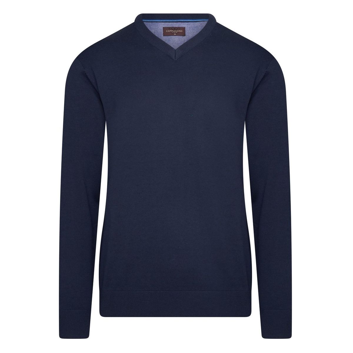 Klassischer Herren Strickpullover mit V-Ausschnitt