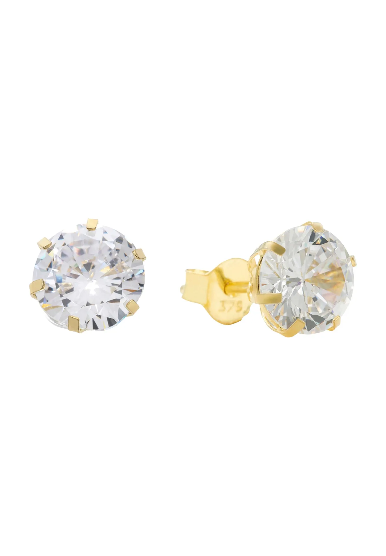 amor Damen Ohrstecker "2013836", 375er Gelbgold, gold