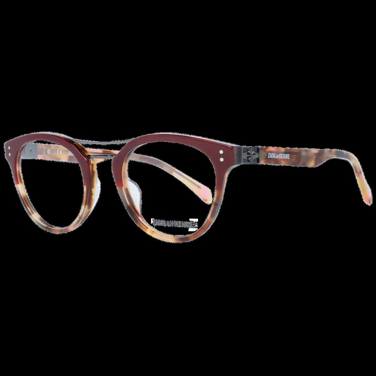 Runde Optische Brille mit Schildpattmuster
