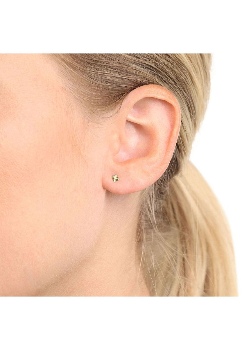 amor Ohrstecker, 375er Gelbgold, GOLD