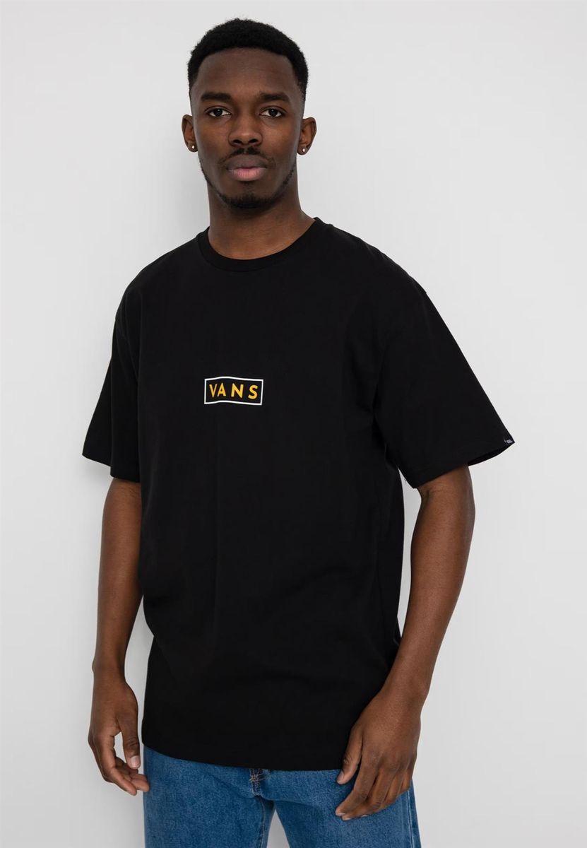 Klassisches Kurzarmshirt mit Logo-Box