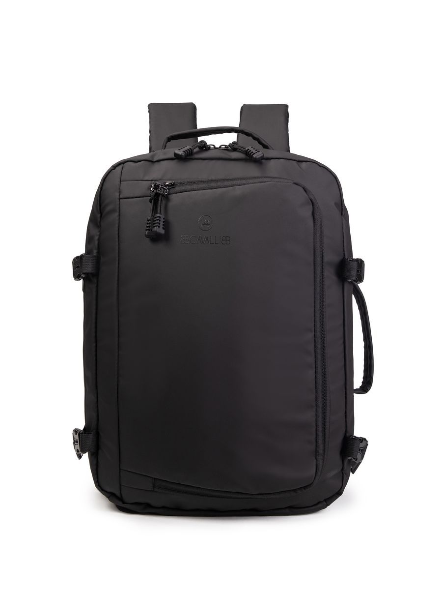 Vielseitiger schwarzer Reiserucksack