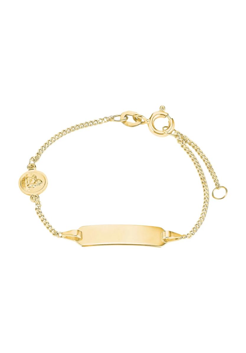 amor Mädchen Armband "2014330", 375er Gelbgold, gold, 12