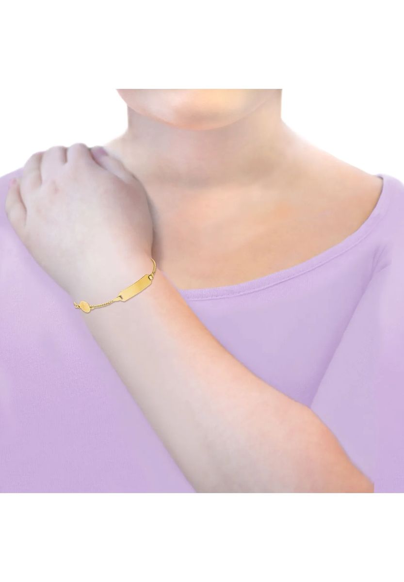 amor Mädchen Armband "2014330", 375er Gelbgold, gold, 12