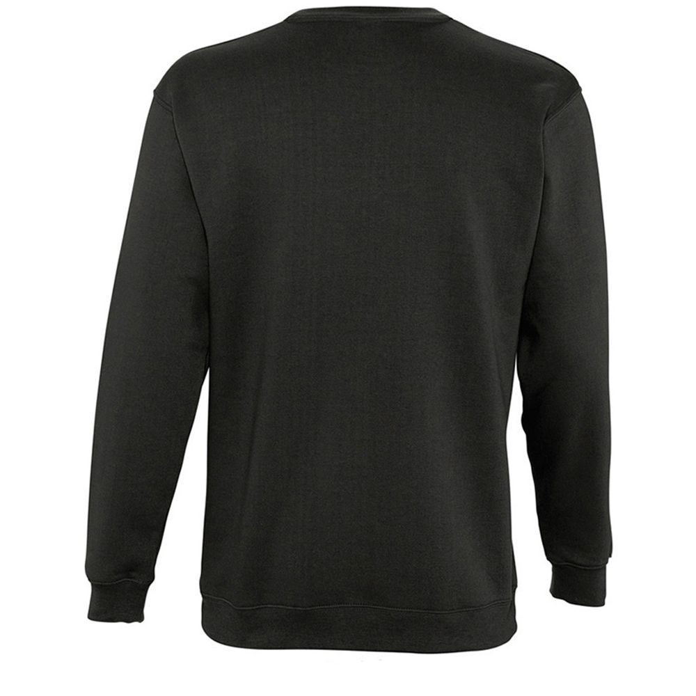 Klassisches Fleece-Sweatshirt mit Rundhalsausschnitt