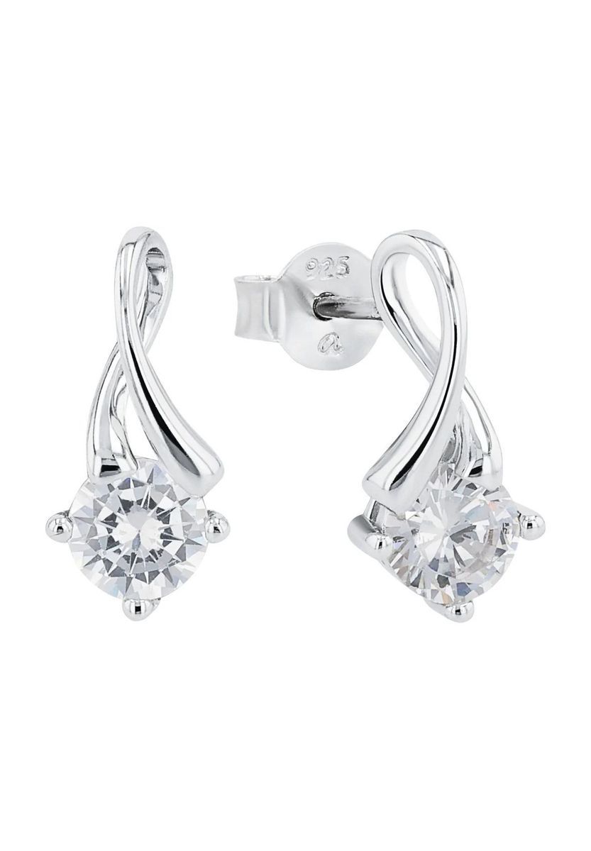 amor Damen Ohrstecker, 925er Silber, SILBER