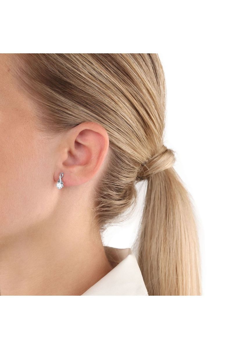 amor Damen Ohrstecker, 925er Silber, SILBER