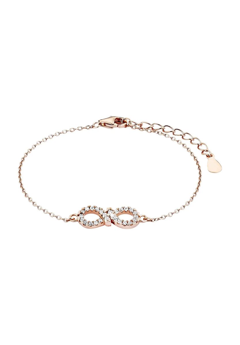 amor Damen Armband, 925er Silber, roségold