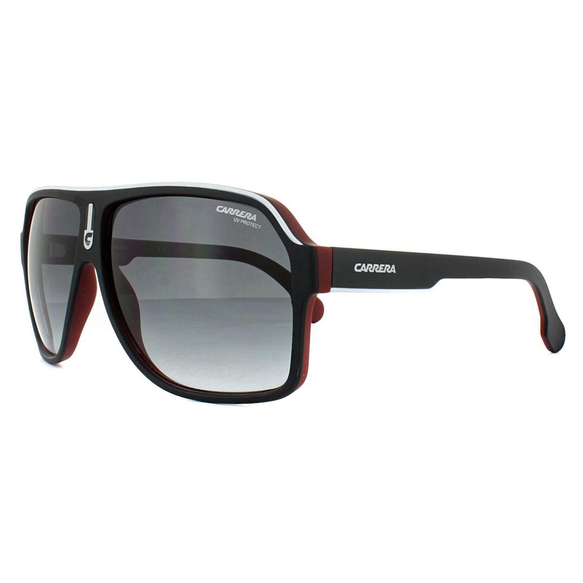 Markante eckige Aviator-Sonnenbrille