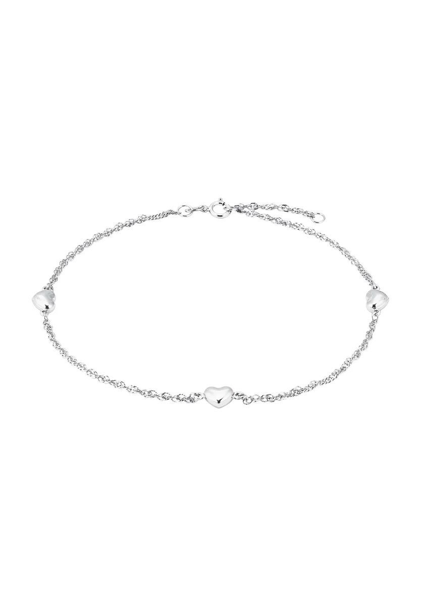 amor Damen Fußkettchen, 925er Silber, SILBER