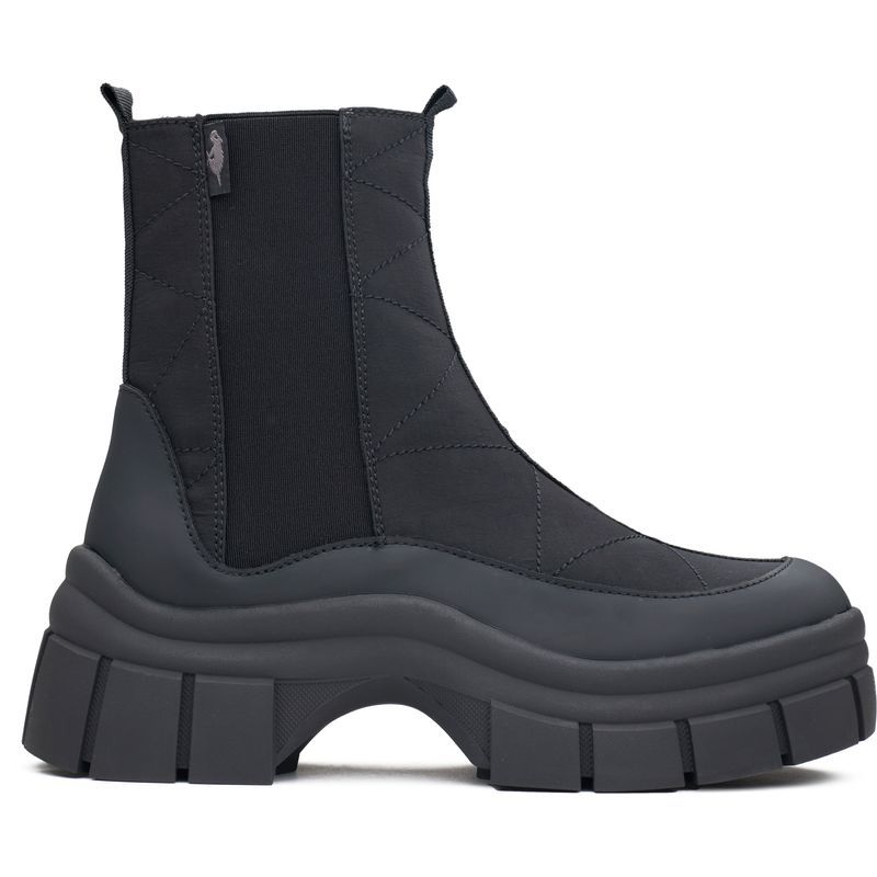 Chelsea Stiefeletten mit klobiger Sohle
