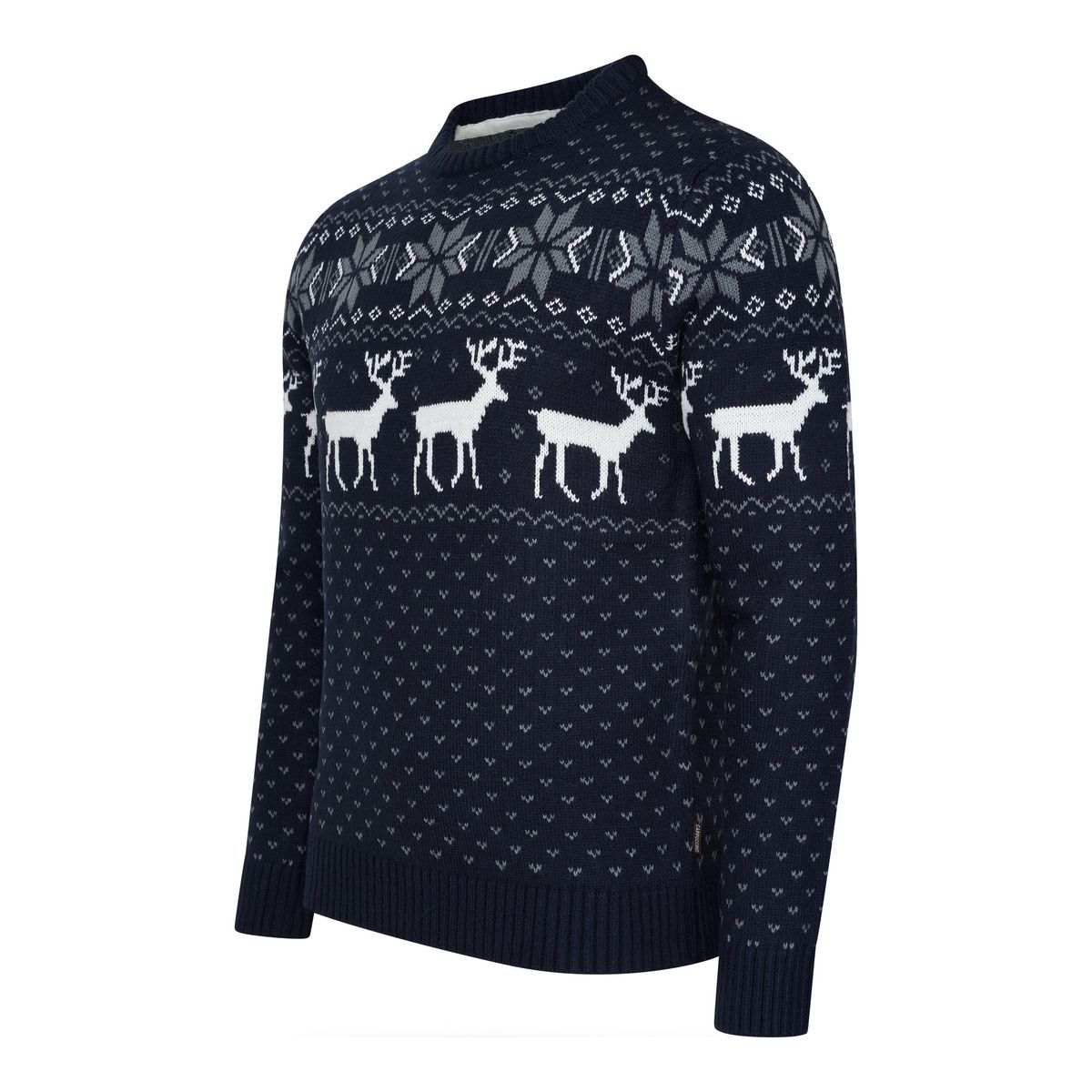 Norweger Rentier Weihnachtspullover