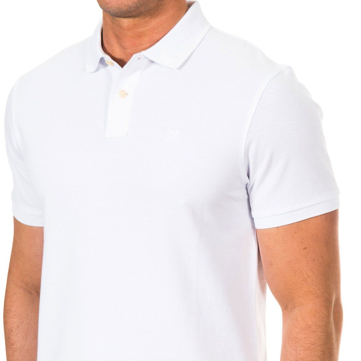 Klassisches Kurzarm-Piqué-Poloshirt