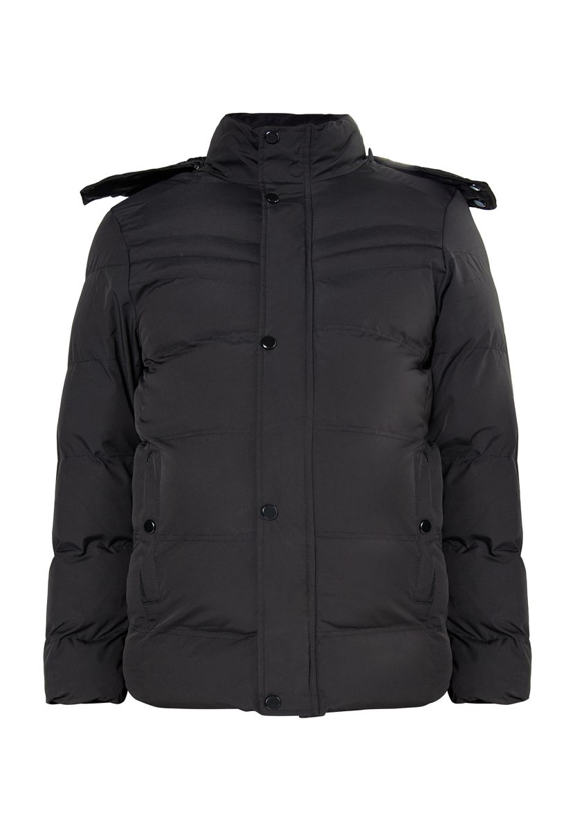 Wattierte Steppjacke mit Kapuze für Herren