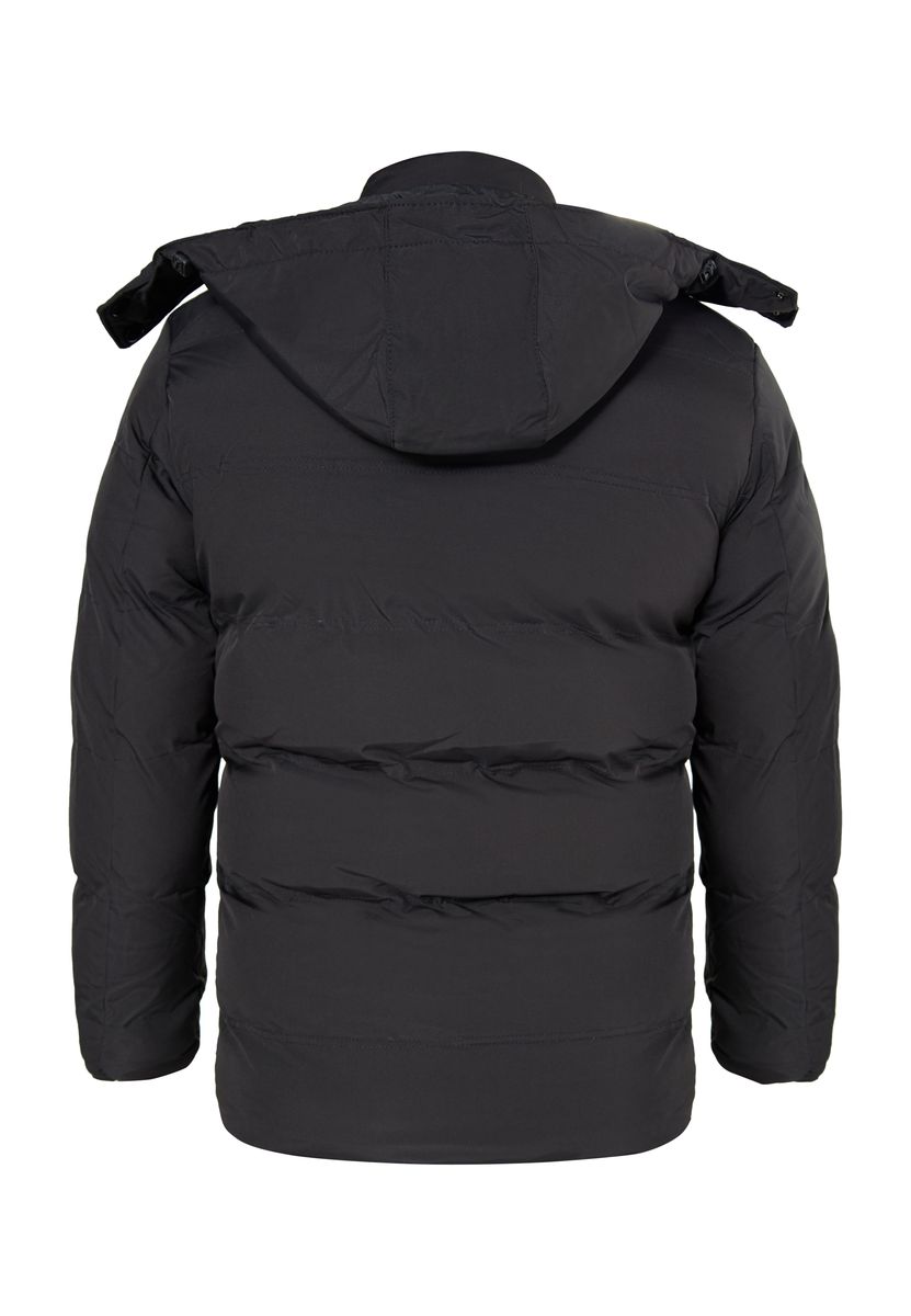 Minimalistische wattierte Steppjacke