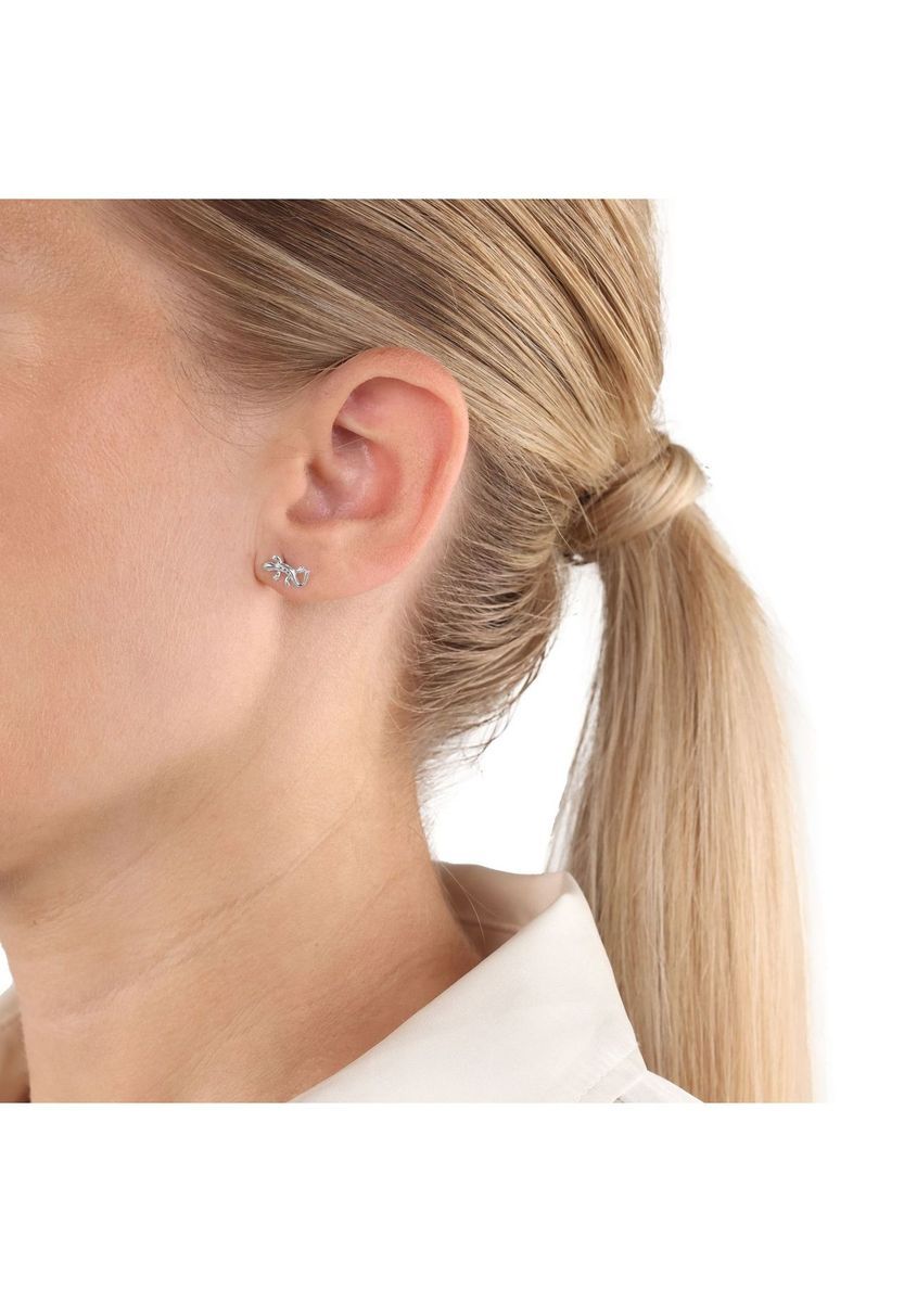 amor Damen Ohrstecker, 925er Silber, SILBER