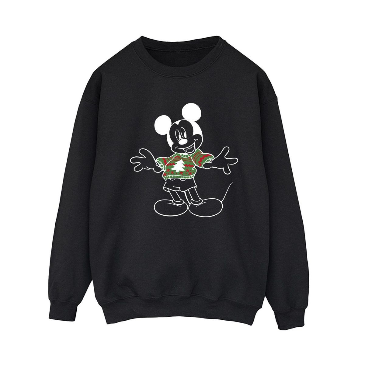 Mickey Maus Weihnachtsbaum Pullover
