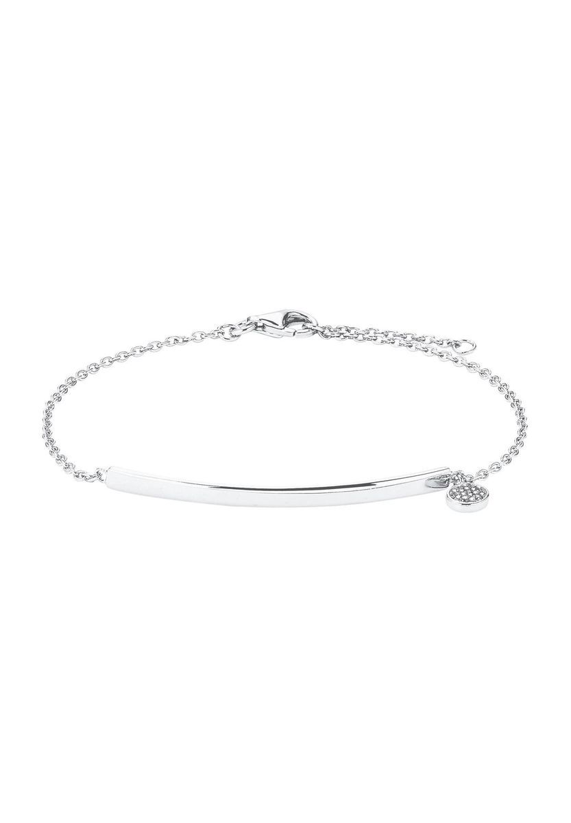amor Damen Armband, 925er Silber, silber