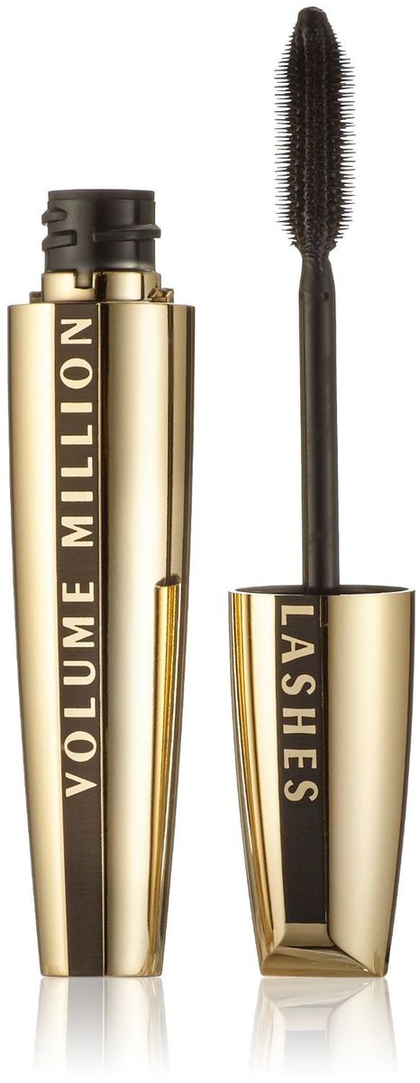 Volumenverleihende schwarze Mascara