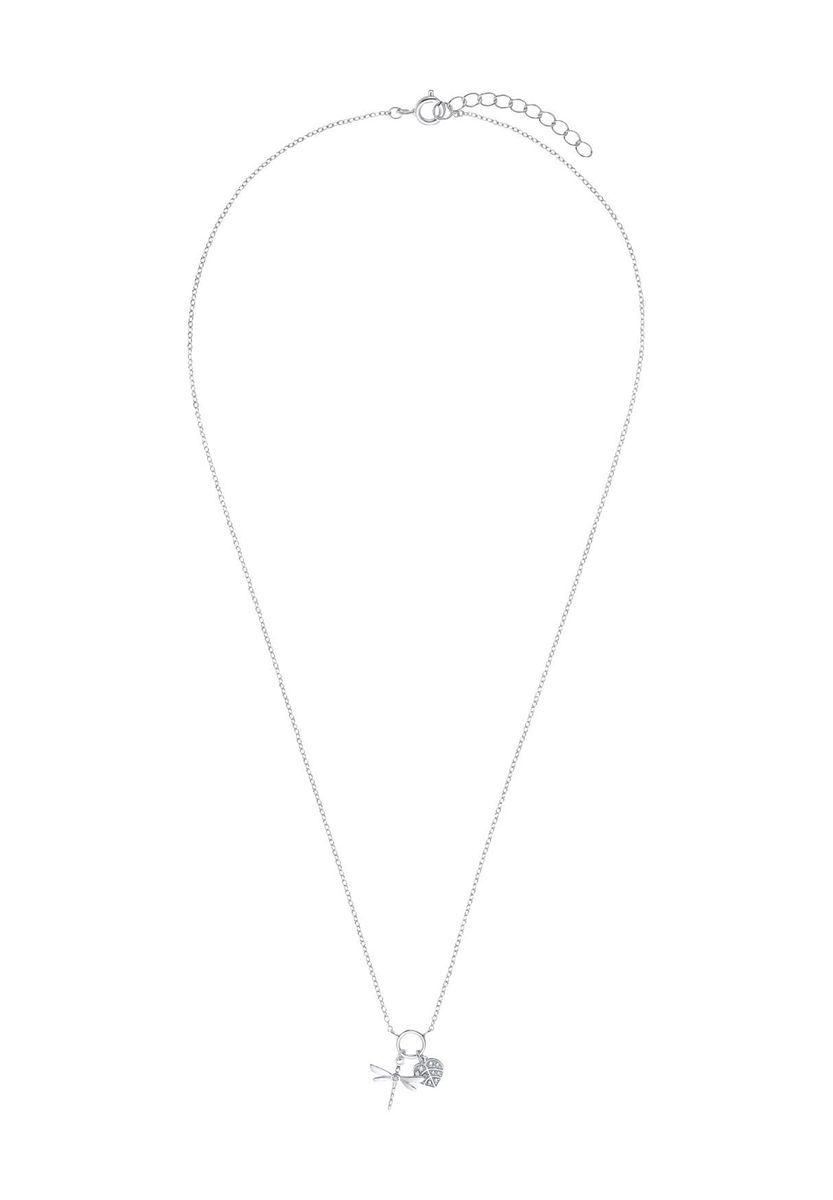 amor Damen Kette mit Anhänger "2031773", 925er Silber, silber
