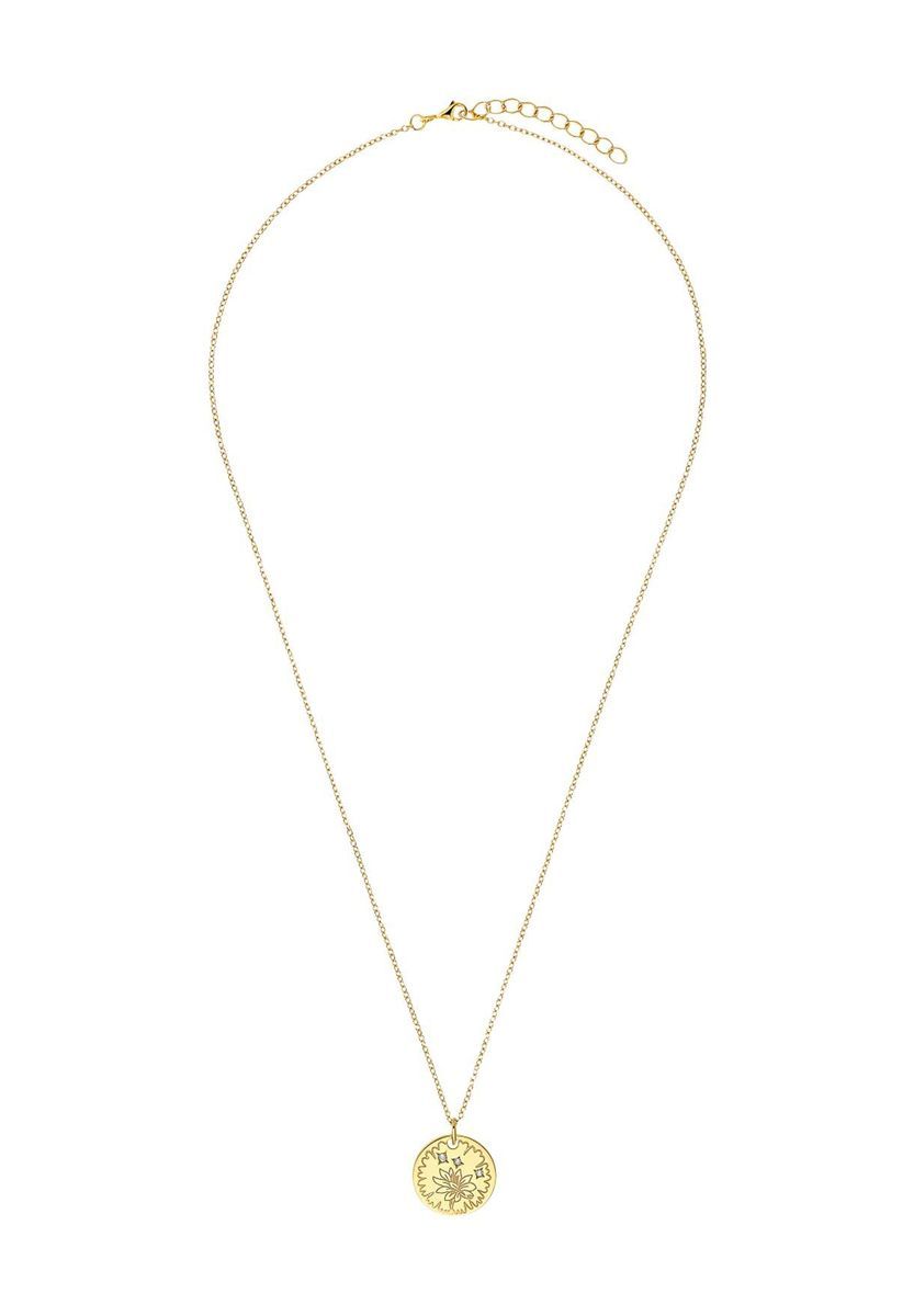amor Damen Kette mit Anhänger "2031774", 925er Silber, gold