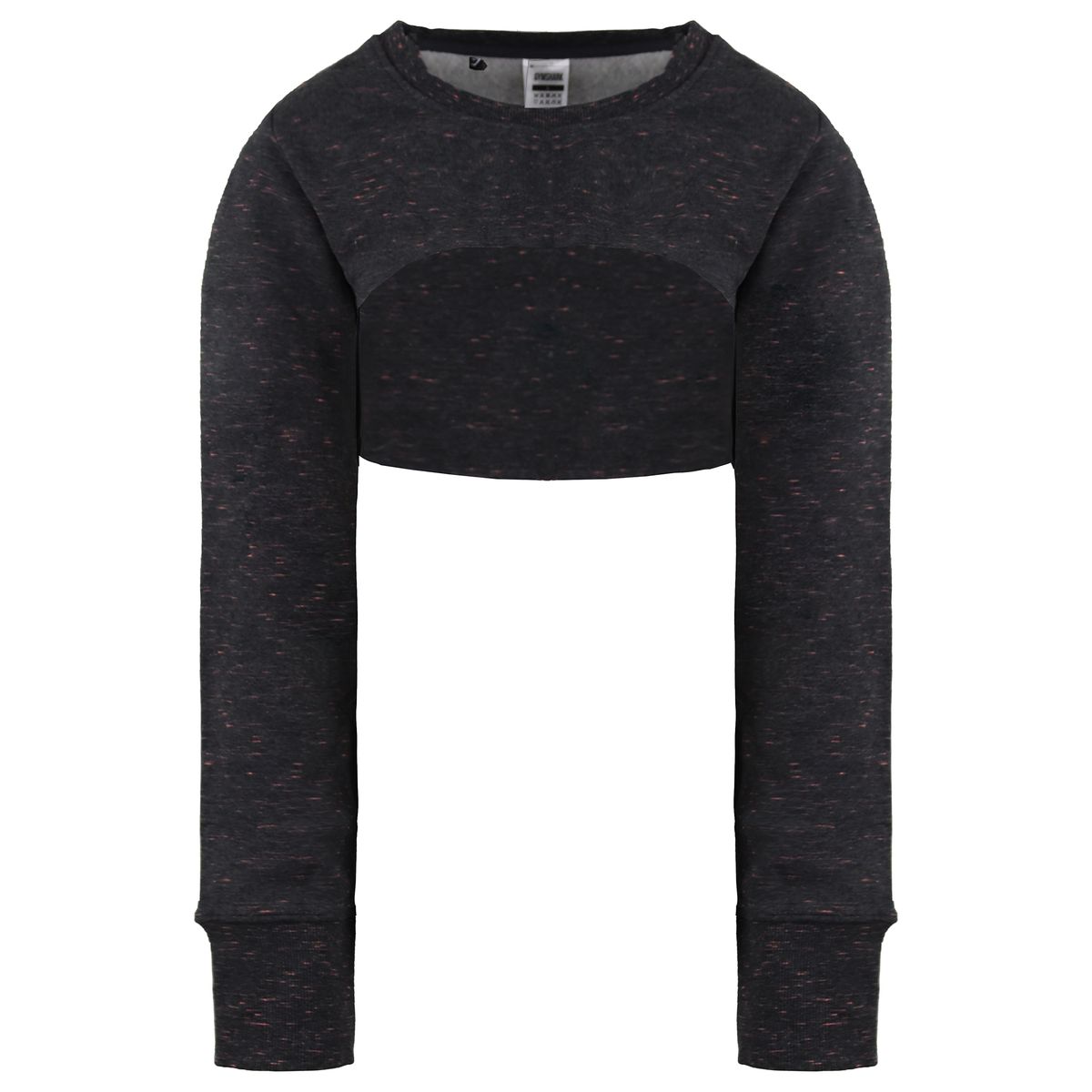 Bauchfreies Langarmshirt