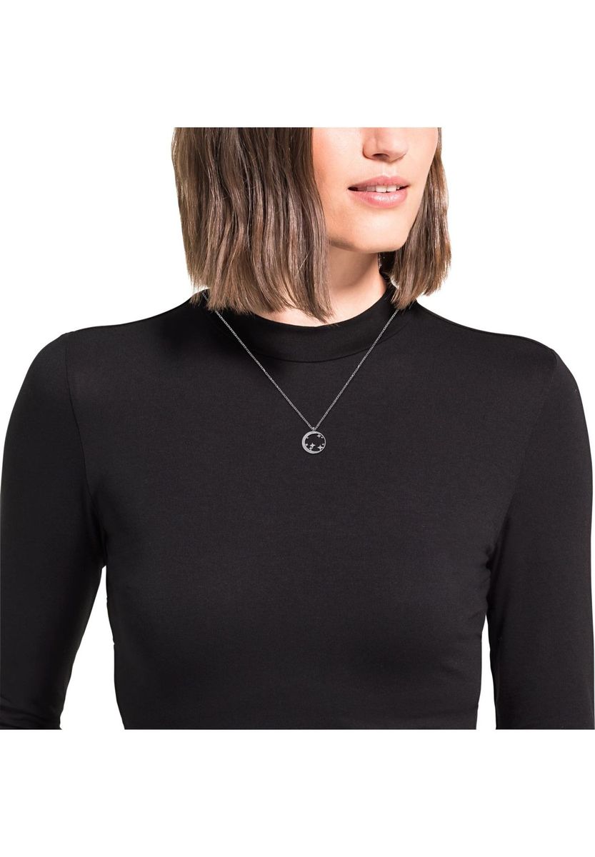 amor Damen Kette mit Anhänger, 925er Silber, silber