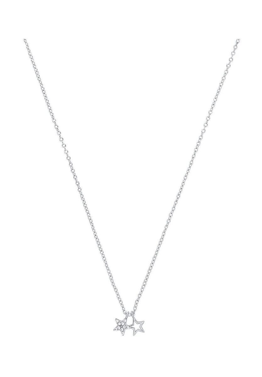 amor Damen Kette mit Anhänger, 925er Silber, SILBER